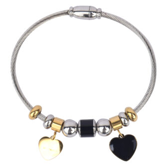 Charms Bracelet (Black) 2